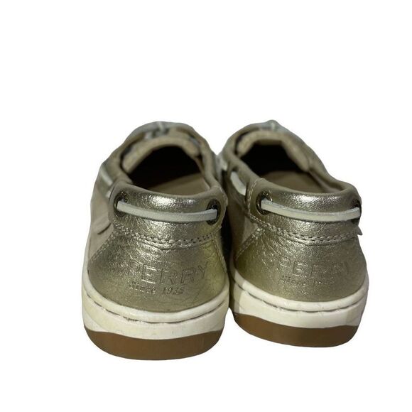 Sperry Top-Sider Women's Casual Deck Slip-on Loafers Shoe Size 5.5 gold - Picture 10 of 16